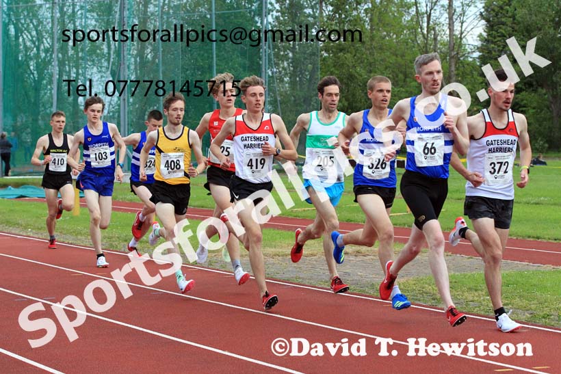 3000 metres, 2022 NEGP No. 2, Hebburn. Photo: David T. Hewitson/Sports for All Pics